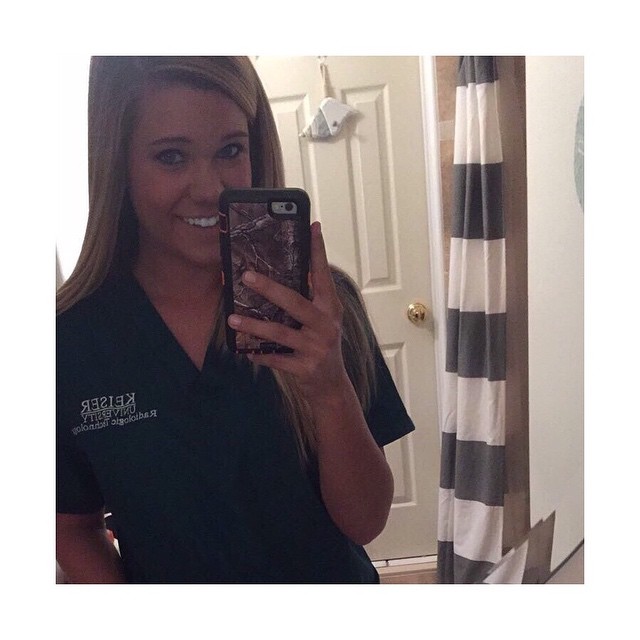 Kayla Garvey taking a selfie