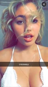 Lia Marie Johnson taking a selfie