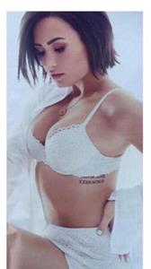 Demi Lovato in lingerie