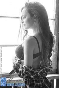 Susanna Canzian in lingerie