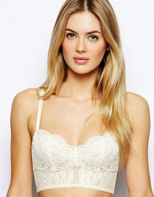 Megan Williams in lingerie