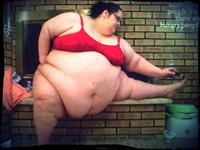 Anonymous in lingerie