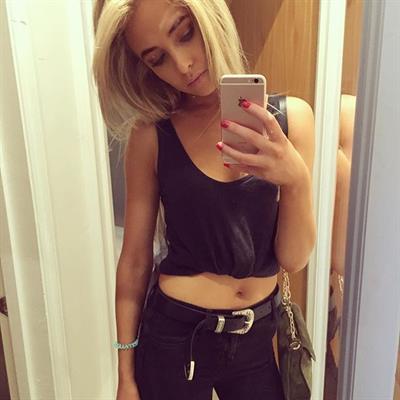 Nicola Hughes taking a selfie