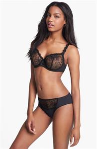 Ebonee Davis in lingerie