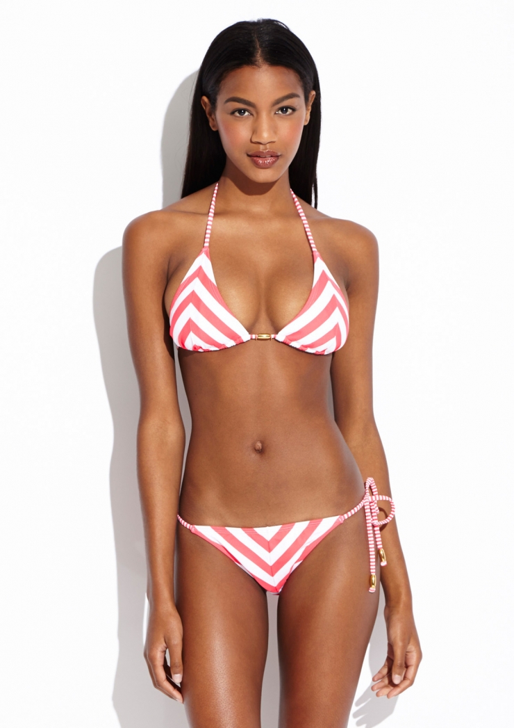 Ebonee Davis in a bikini