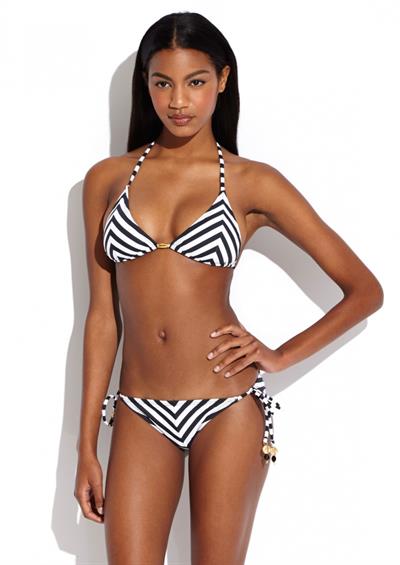 Ebonee Davis in a bikini