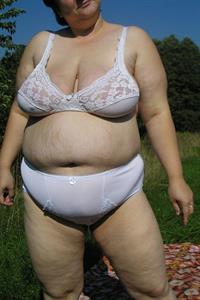 Anonymous in lingerie