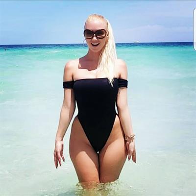 Molly Cavalli in a bikini