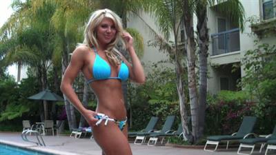 Mallory Clark in a bikini