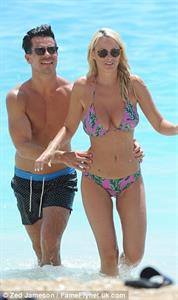 Rhian Sugden and Oliver Mellor on a vacation in Turkey