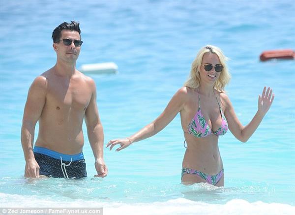 Rhian Sugden and Oliver Mellor on a vacation in Turkey