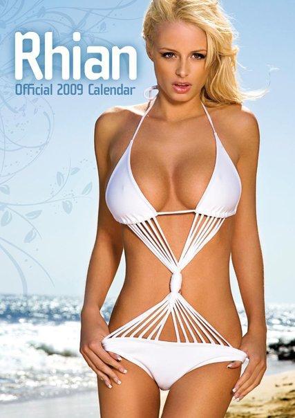 Rhian Sugden in a bikini