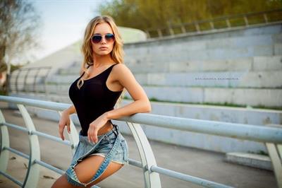 Olya Abramovich in a bikini