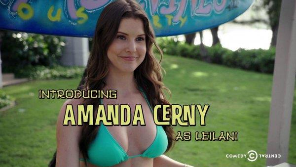 Amanda Cerny in a bikini