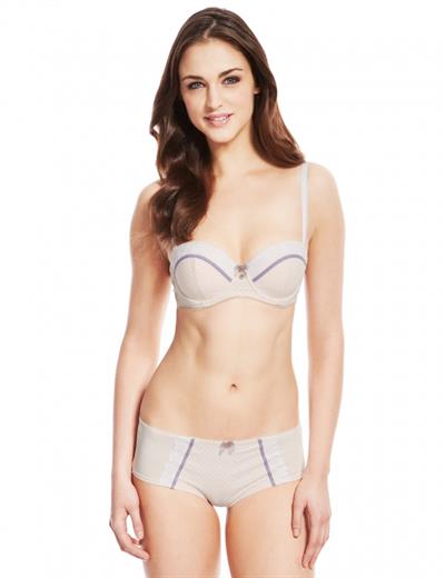 Violet Budd in lingerie