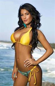 Natalie Charalambous in a bikini