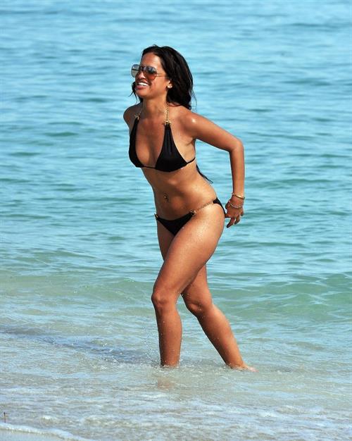 Rocsi Diaz in a bikini