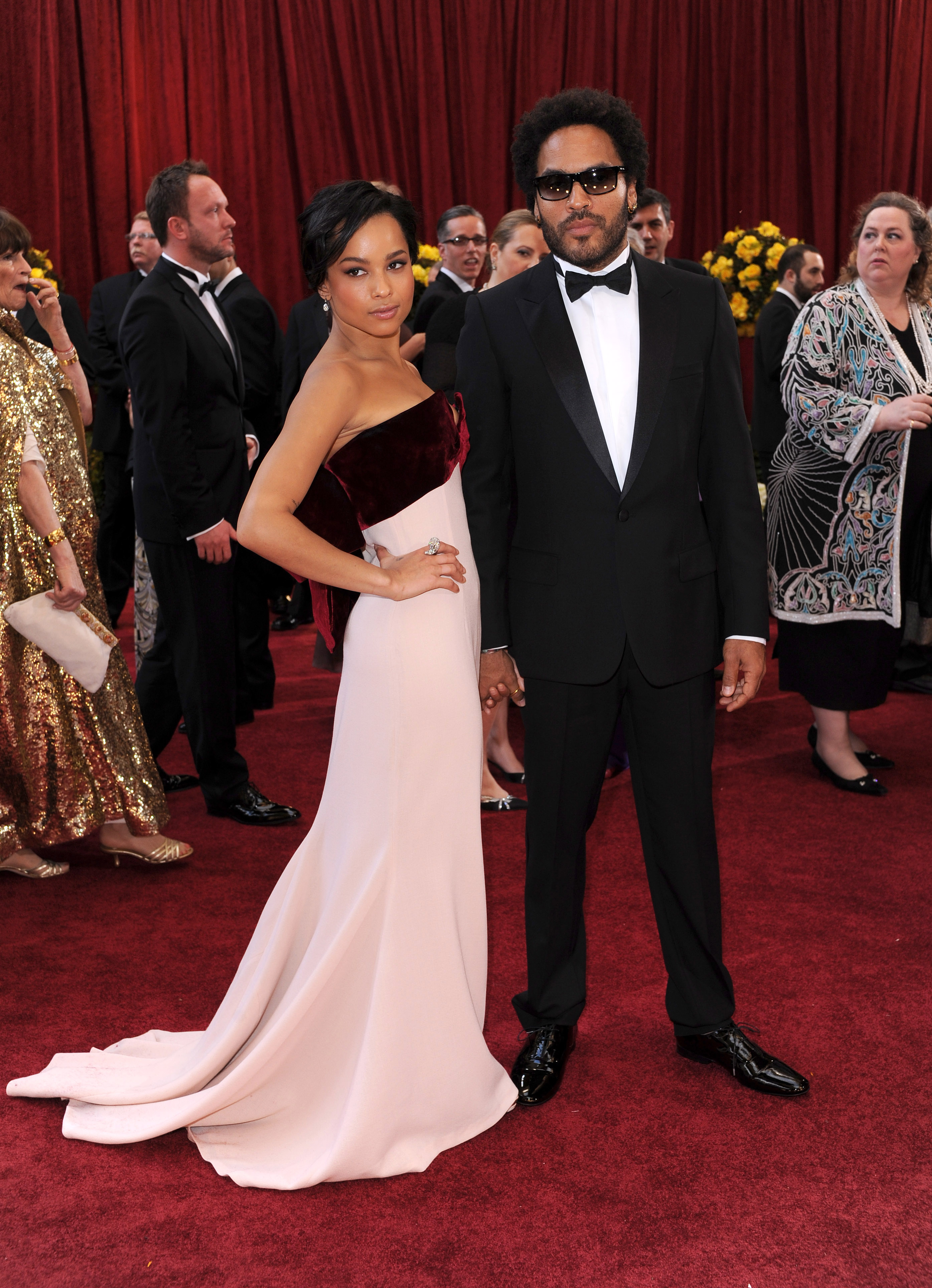 Zoe Kravitz at the 82 annual Academy Awards