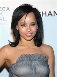 Zoe Kravitz at the 9th annual Tribeca Film Festival