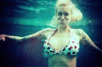 Sabina Kelley in a bikini