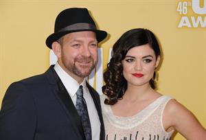 Lucy Hale at the 46th annual CMA awards