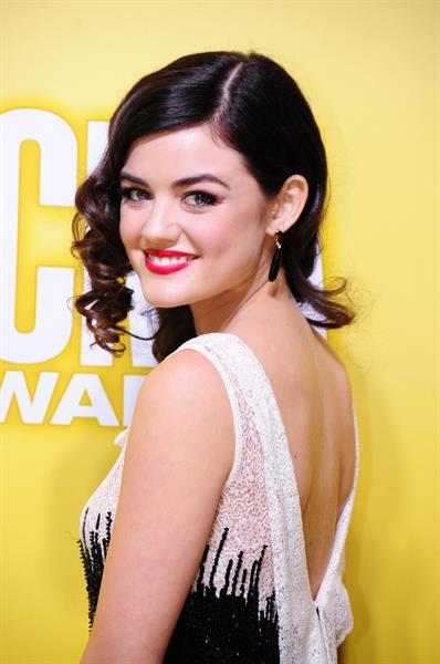 Lucy Hale at the 46th annual CMA awards