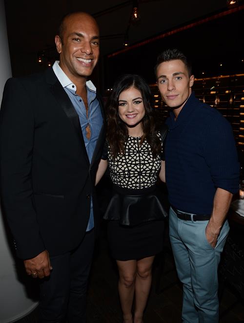 Lucy Hale NYLON celebrates Dec/Jan Cover Star Lucy Hale in Los Angeles 12/7/12 