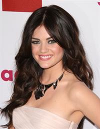 Lucy Hale at the GLAAD Awards in LA April 10, 2011