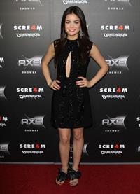 Lucy Hale at the Scream 4 Premiere at Graumans Chinese Theatre in Hollywood April 11, 2011