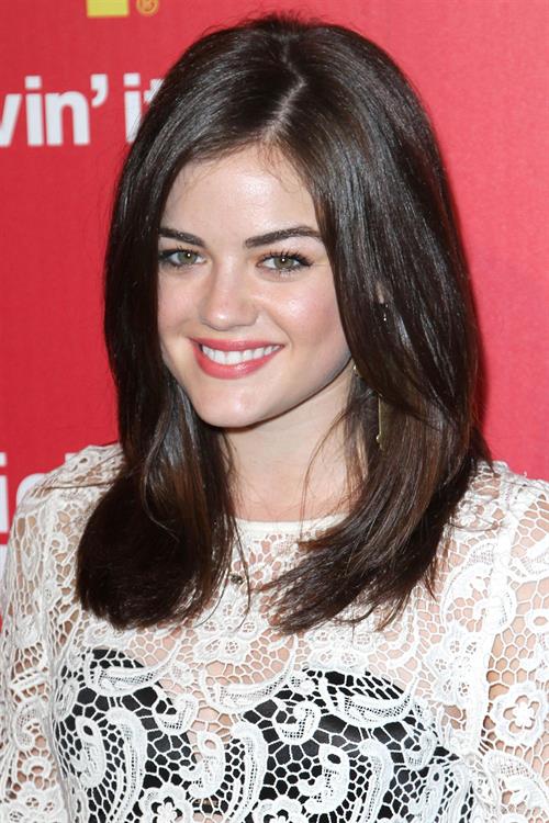 Lucy Hale at the McDonalds Hollywood Style Red Carpet Party