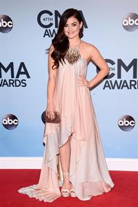 Lucy Hale at the 47th annual CMA Awards