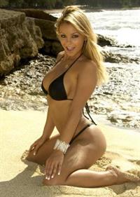 Corrie Loftin in a bikini