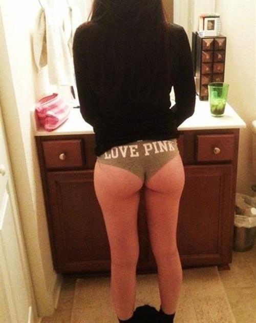 Anonymous in lingerie - ass