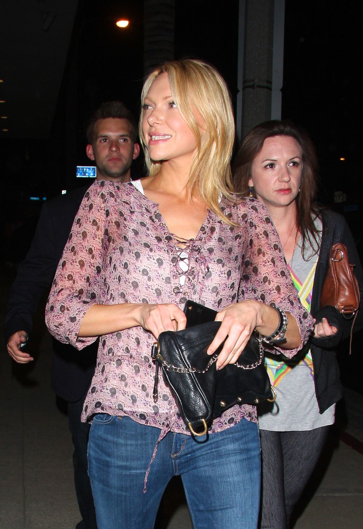At Trousdale nightclub in L.A. - April 6, 2010