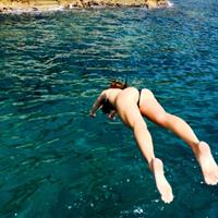 Sofia Sanchez de Betak in a bikini - ass
