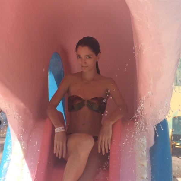 Sofia Sanchez de Betak in a bikini
