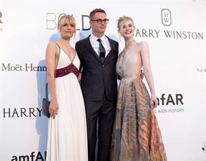 Elle Fanning showing off pasties at amfAR’s 23rd Cinema Against AIDS Gala