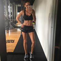 Kayla Itsines taking a selfie