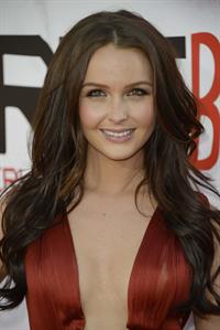 Camilla Luddington attends True Blood Season 5 premiere in Los Angeles on May 30, 2012