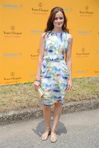 Alexis Bledel at the 2010 Veuve Clicquot Manhatten Polo Classic on June 27, 2010