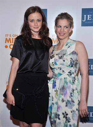 Alexis Bledel at the Jed Foundation's 9th Annual Infinite Possibilities Gala October 6, 2010