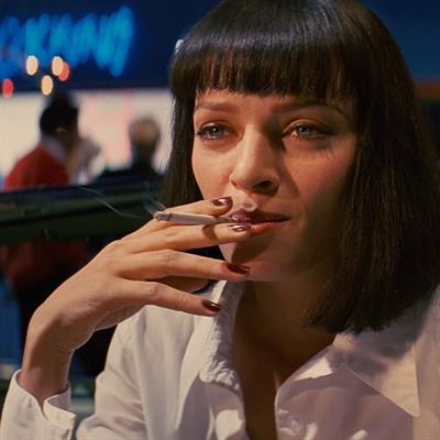 Uma Thurman in Pulp Fiction