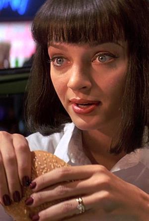 Uma Thurman in Pulp Fiction