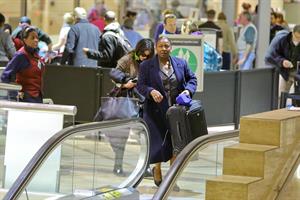 Selena Gomez – LAX airport arrival in LA 1/5/13 