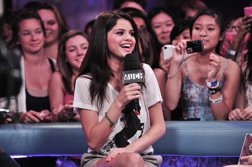 Selena Gomez visits New Music Live, August 24, 2011 