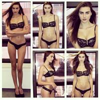 Anna Wolf in lingerie