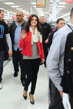 Selena Gomez At K-Mart November 12, 2012