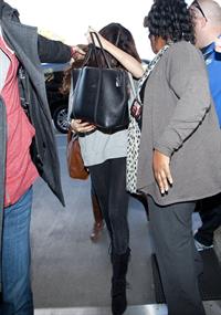 Selena Gomez at Los Angeles airport November 10, 2012