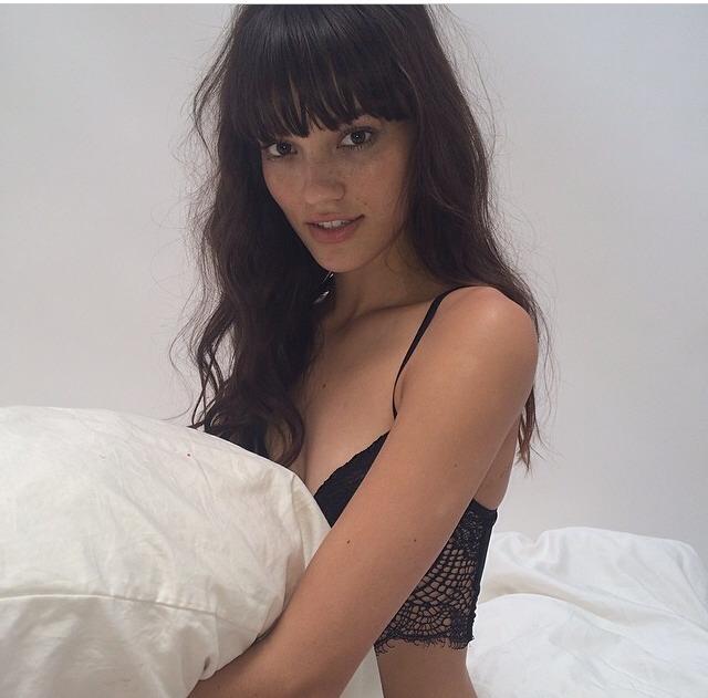 Keilani Asmus in lingerie