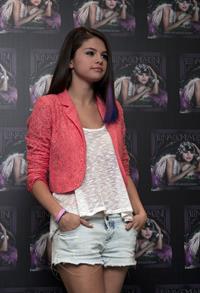 Selena Gomez at the 'We Own the Night' tour photocall in Mexico City on January 26, 2012